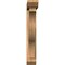 Ekena Millwork Funston Slat Smooth Bracket w/ Offset Brace, Western Red Cedar, 5 1/2"W x 28"D x 36"H BKT0604X28X36FST06SWR - alternate 3